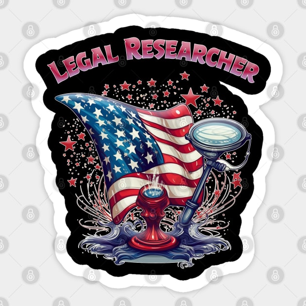 Legal Researcher Sticker by AssoDesign